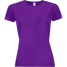 Футболка женская Sporty Women 140, темно-фиолетовая Футболка женская Sporty Women 140, темно-фиолетовая