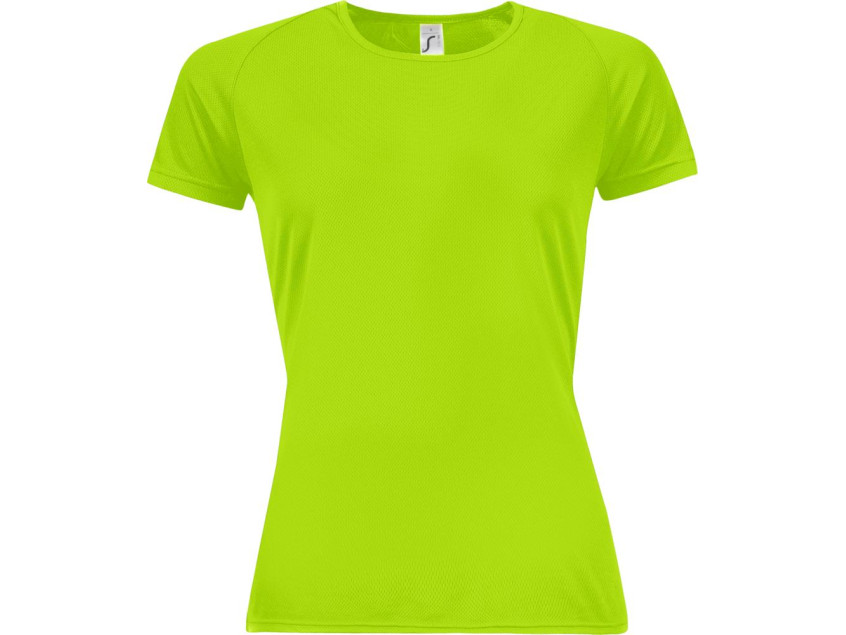 Футболка женская Sporty Women 140, зеленый неон