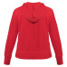 Толстовка женская Hooded Full Zip красная