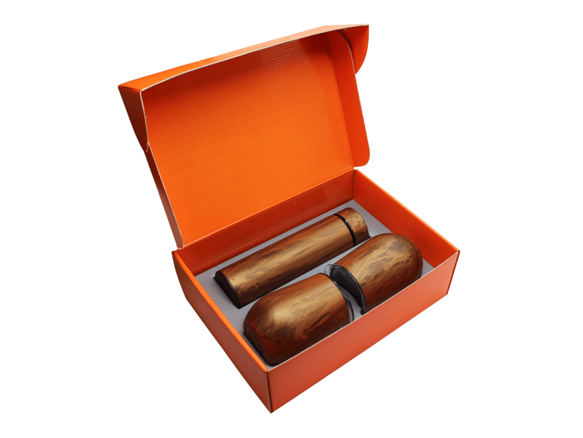 Набор Hot Box С2 design G orange (дерево)