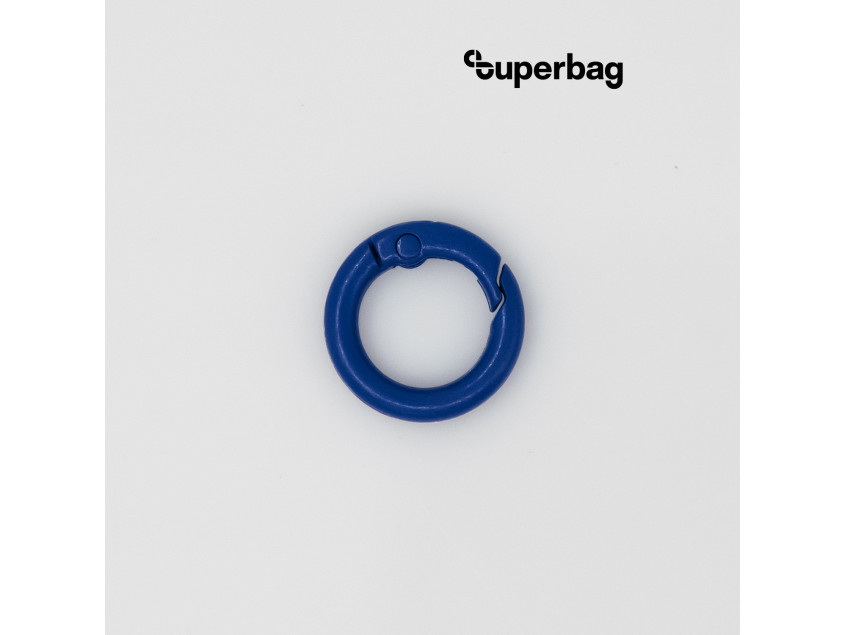 Карабин-кольцо Ring для обвеса, d=2см (синий)