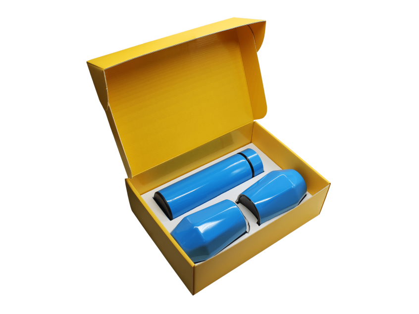 Набор Hot Box Е2 W yellow (голубой)