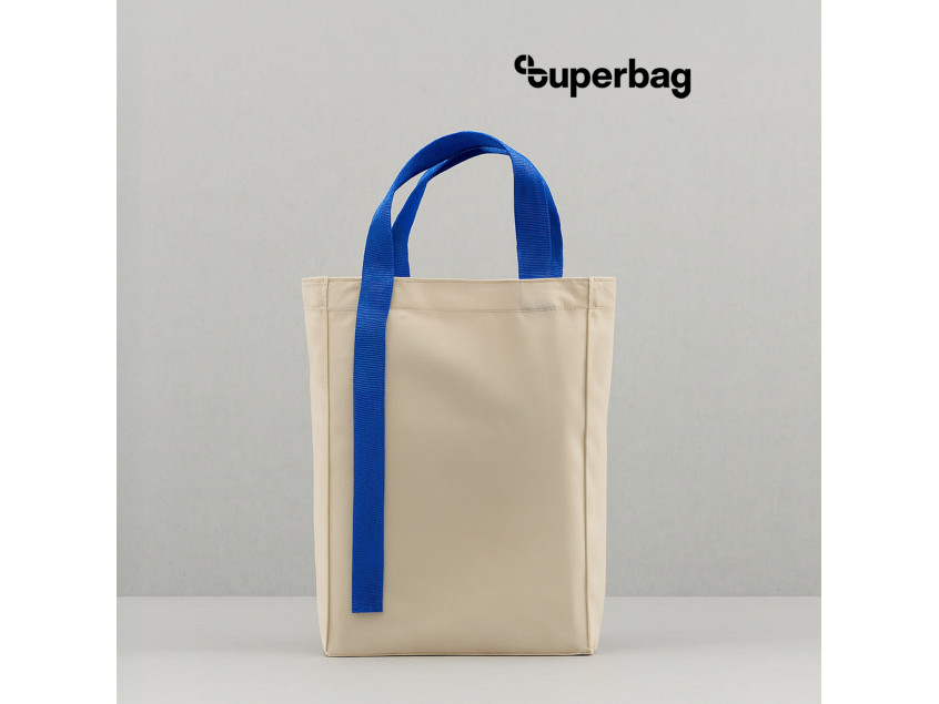Шоппер Superbag Pack (M) (неокрашенный с синим) Шоппер Superbag Pack (M) (неокрашенный с синим)
