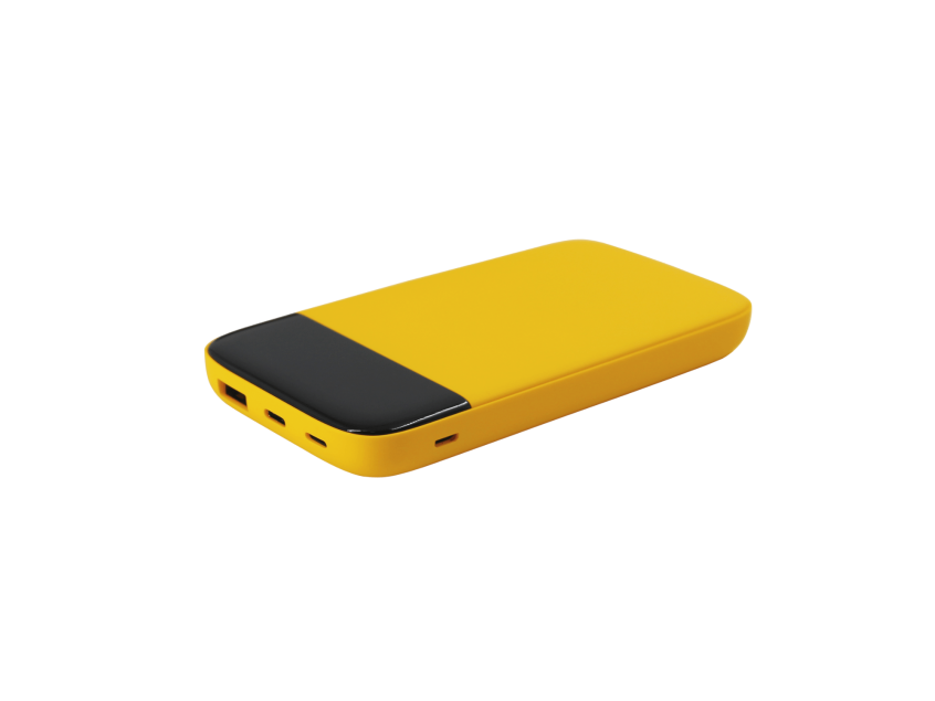 Внешний аккумулятор Bplanner Power 3 ST, софт-тач, 10000 mAh (Желтый)