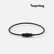 Тросик-кольцо Ring для обвеса, L=15см (черный)