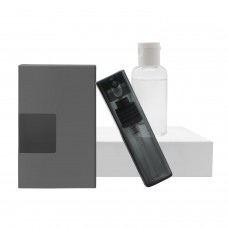 Набор антисептиков для рук REFILLABLE Black, 60 мл (серый) 