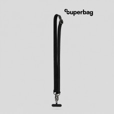 Лента Sling с карабинами и держателем для телефона (черный)