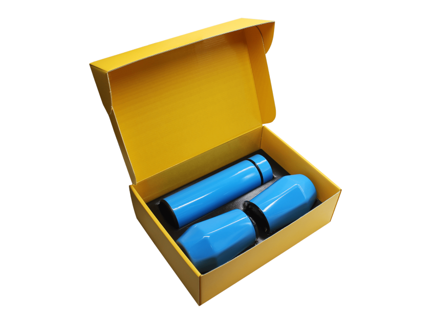 Набор Hot Box Е2 B yellow (голубой)