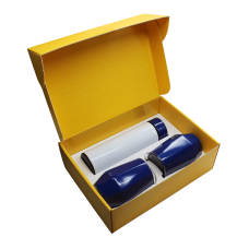 Набор Hot Box duo E2 W yellow (белый с синим)