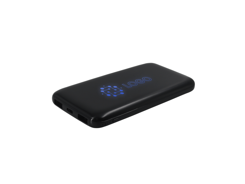 Внешний аккумулятор с подсветкой Bplanner Power 4 ST, 8000 mAh (Синий)