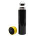 Термос с датчиком температуры Reactor duo black (черный с желтым)
