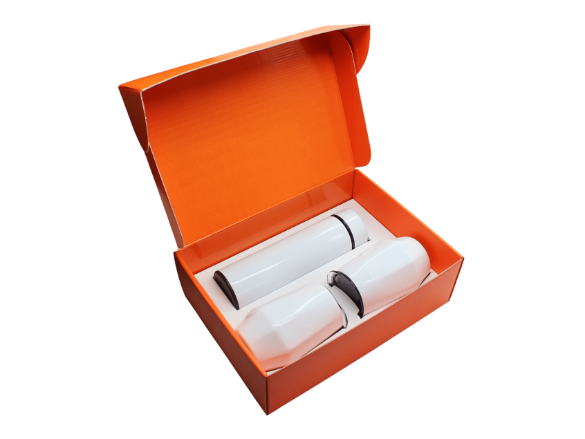 Набор Hot Box Е2 W orange (белый)