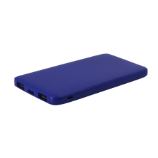 Внешний аккумулятор Bplanner Power 1 ST, софт-тач, 5000 mAh (синий)