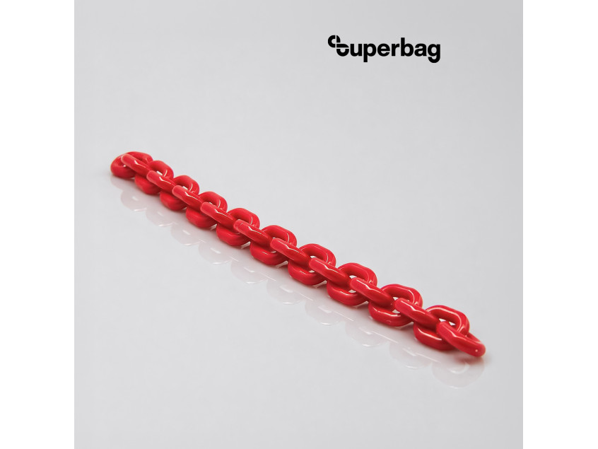 Цепочка Ring для обвеса, L=20см (красный)