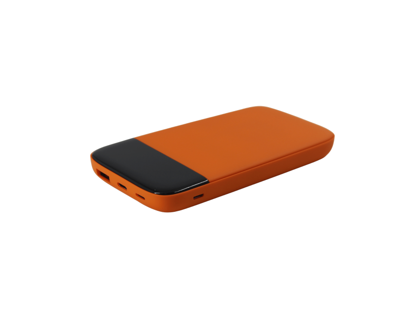 Внешний аккумулятор Bplanner Power 3 ST, софт-тач, 10000 mAh (Оранжевый)