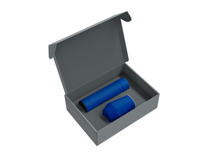 Набор Hot Box E софт-тач EDGE CO12s grey (синий)