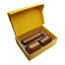 Набор Hot Box С2 design G yellow (дерево)