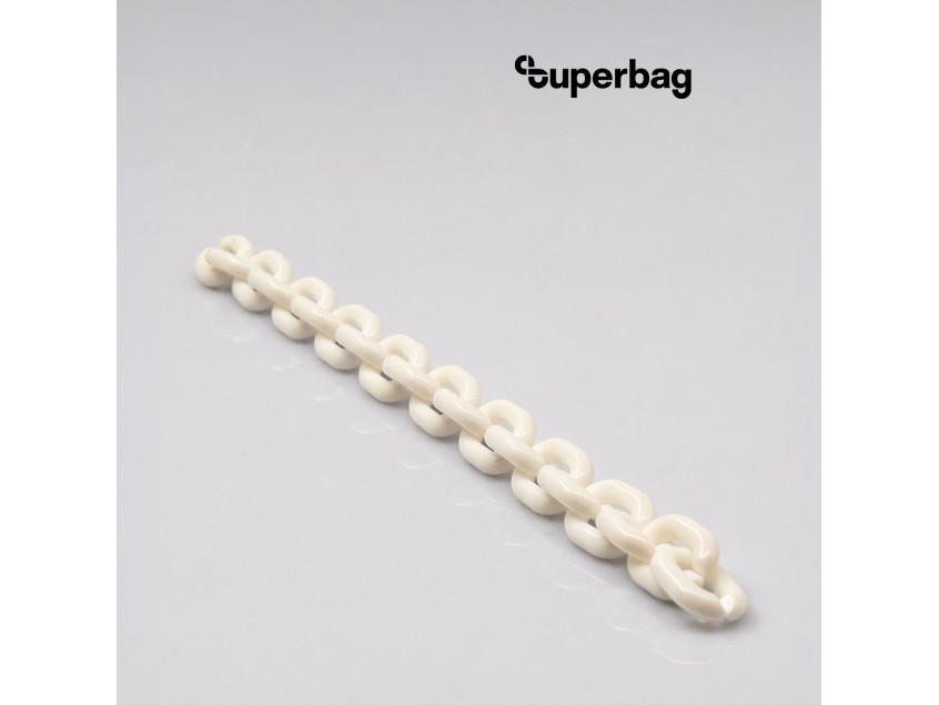 Цепочка Ring для обвеса, L=20см (белый)