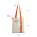 Шоппер Superbag с ремувкой 4sb (неокрашенный с оранжевым)
