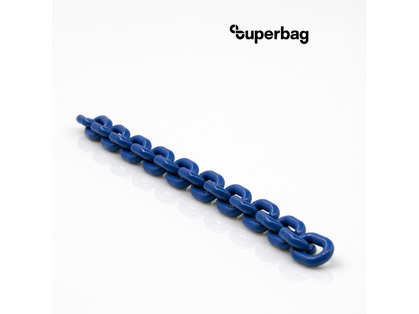 Цепочка Ring для обвеса, L=20см (синий)