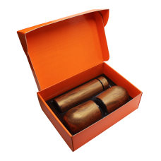 Набор Hot Box С2 design B orange (дерево)