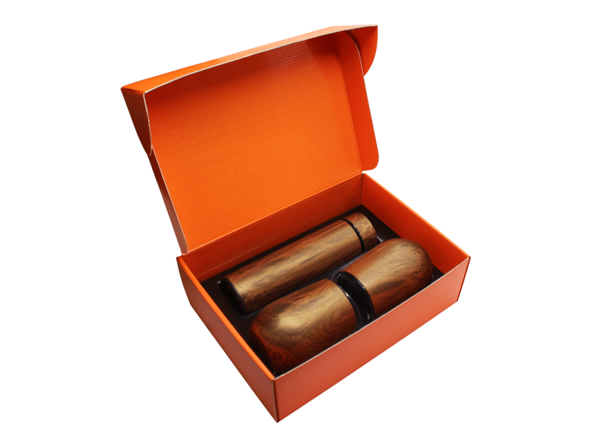 Набор Hot Box С2 design B orange (дерево)