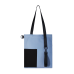 Шоппер Superbag Color (серый с чёрным)
