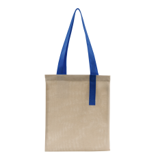 Шоппер Superbag Light, с внутренним креплением (полукольцо) (неокрашенный с синим)