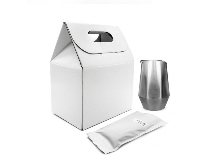 Набор Coffee Box с кофером металлик EDGE CO12m