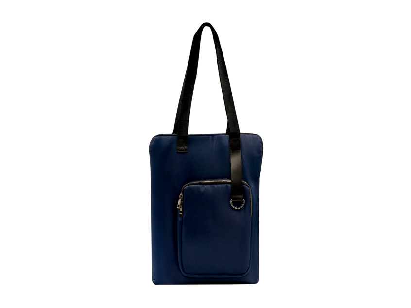 Шоппер Superbag Pocket (темно-синий с черным)