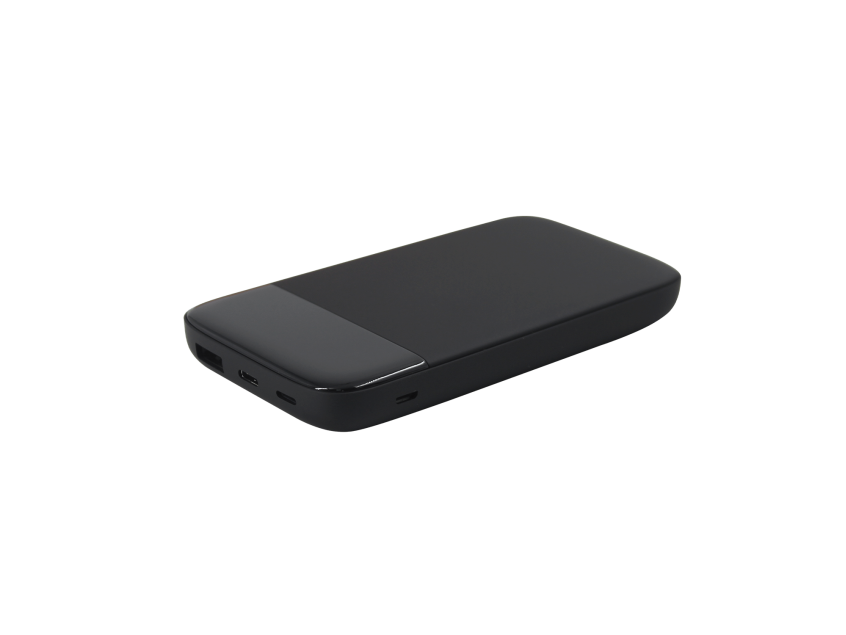 Внешний аккумулятор Bplanner Power 3 ST, софт-тач, 10000 mAh (Черный)