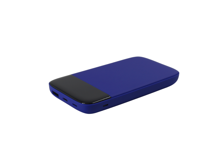 Внешний аккумулятор Bplanner Power 3 ST, софт-тач, 10000 mAh (Синий)