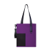 Шоппер Superbag Color (фиолетовый с черным)