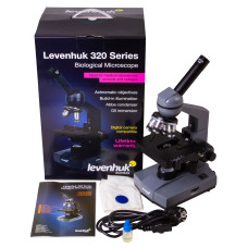 Микроскоп Levenhuk 320 BASE, монокулярный