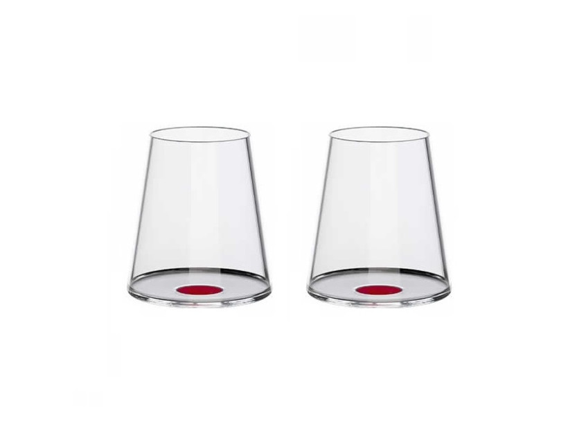 Хрустальный бокал для красного вина на магните Trebonn SplitGlass, 2 шт, 450 мл