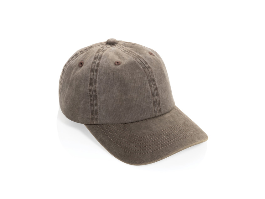 Бейсболка BEAU AWARE™ из хлопковой саржи, 6 клиньев, 270 г/м²