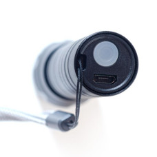Фонарь светодиодный с USB-зарядкой, боковой лампой и стробоскопом, 
