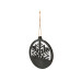 Подвеска деревянная Noirflake