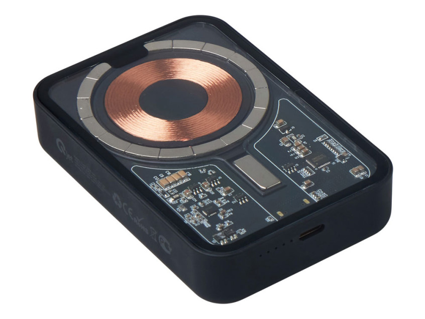 Беспроводной магнитный внешний аккумулятор с QC\PD MagnifIQ, 10000 мАч, 15 Вт