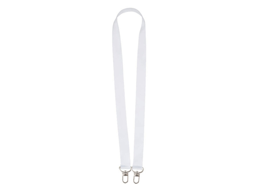 Ланъярд под сублимацию с 2-мя карабинами, 2,5 см