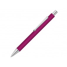 Ручка шариковая металлическая Pyra soft-touch с зеркальной гравировкой
