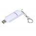 USB 2.0- флешка промо на 32 Гб с прямоугольной формы с выдвижным механизмом