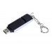 USB 3.0- флешка промо на 128 Гб с прямоугольной формы с выдвижным механизмом