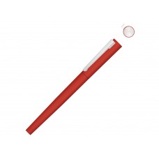 Ручка металлическая роллер Brush R GUM soft-touch с зеркальной гравировкой