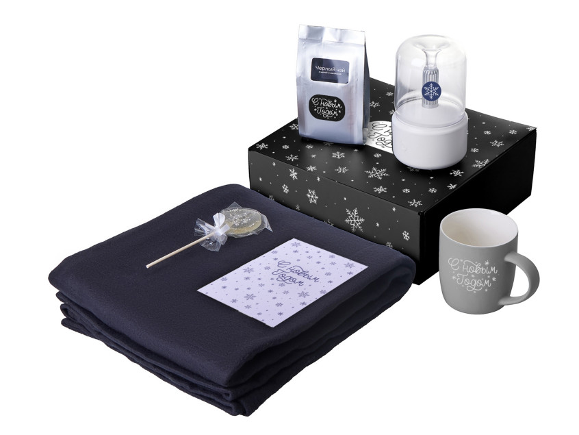 Подарочный набор Re:Haven с пледом, увлажнителем и кружкой