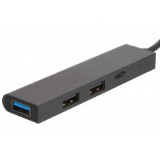 USB-хаб Command с коннектором 2-в-1 USB-C и USB-A, 2.0/3.0