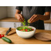 Салатник из натуральных волокон с бамбуковой крышкой Bowl