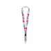 Ланъярд под сублимацию с карабином и межуровневым замком, 2,5 см
