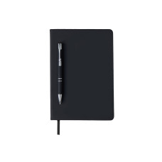 Бизнес-блокнот А5 С3 soft-touch с магнитным держателем для ручки