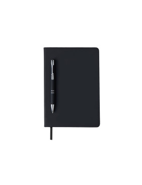 Бизнес-блокнот А5 С3 soft-touch с магнитным держателем для ручки